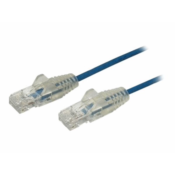 Cable - Blue Slim CAT6 Patch Cord 0.5m