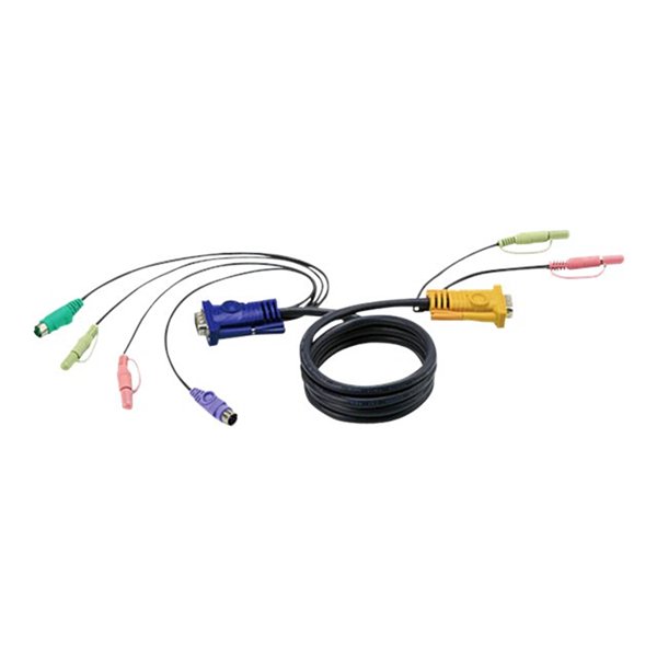 Cable For KVM CS1732CS1734 CS1754CS1758PS/2 Cable at PC Side For PS/2 Computer1.8mtr