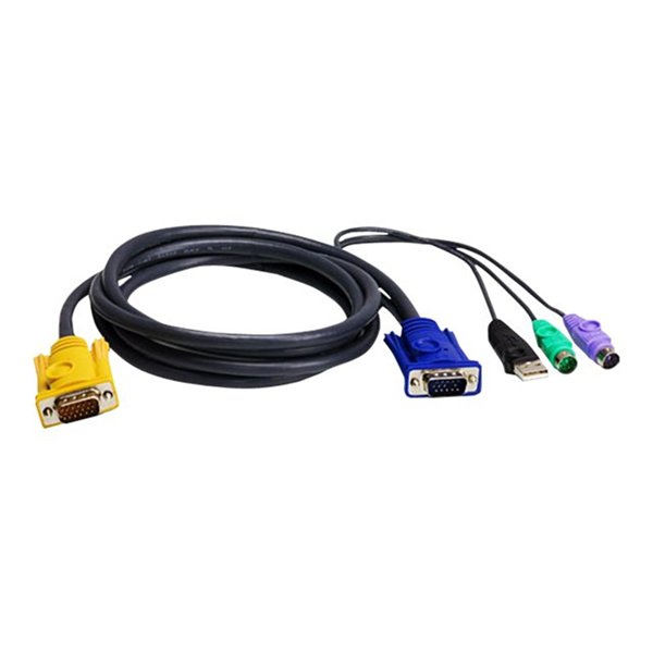 Cable For KVM CS82U(4U).CL5808N(16N) Cable  For PS/2 & USB Computer  1.8mtr