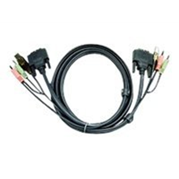 Cable For KVM DVID Dual Link KVM Cable 5m