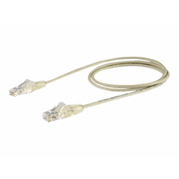 Cable - Grey Slim CAT6 Patch Cord 1.5m