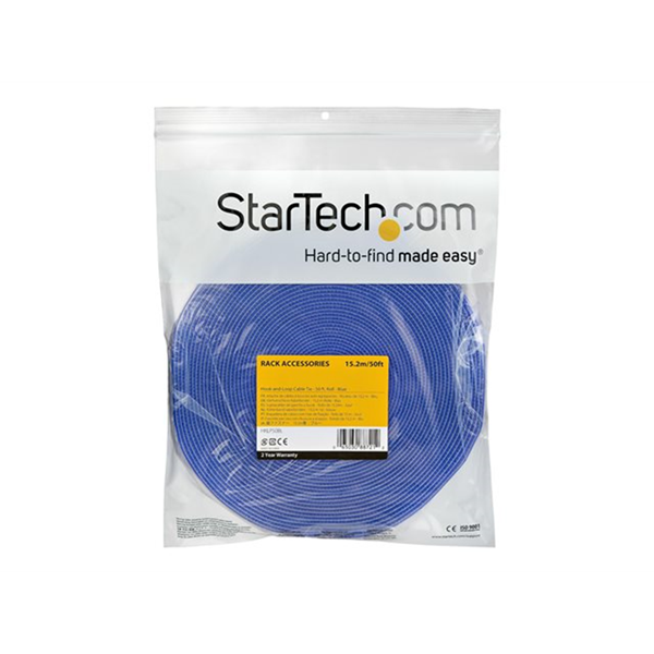 Cable - Hook and Loop - 50ft. - Blue