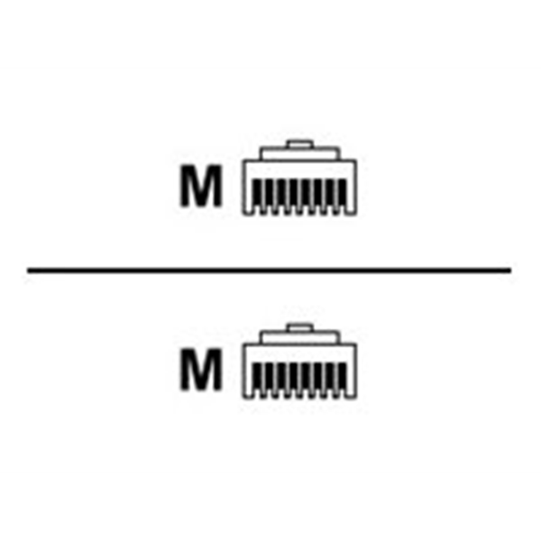 Cable/ISDN BRI ST>RJ45 1.8m Orange