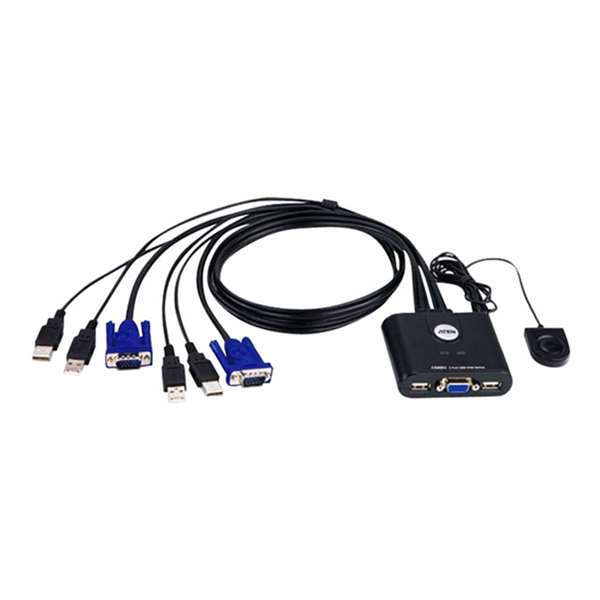 Cable KVM 2-Port USB Cable KVM Switch