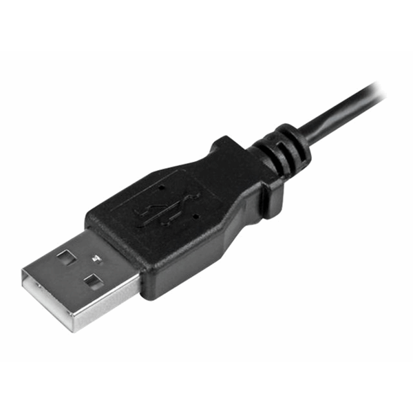 Cable Micro USB Left Angle 24AWG - 0.5m Cable Micro USB Left Angle 24AWG - 0.5m