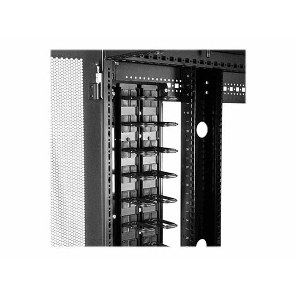 Cable Organizer 6ft Vertical D-Ring