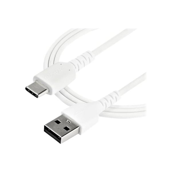 Cable White USB 2.0 to USB C Cable 1m