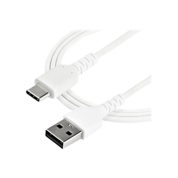 Cable White USB 2.0 to USB C Cable 2m