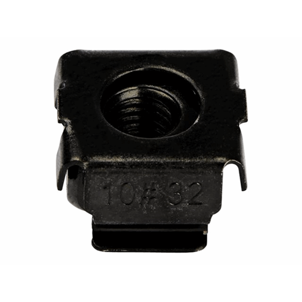 Cage Nuts - 10-32 - 50 Pack - Black Cage Nuts - 10-32 - 50 Pack - Black