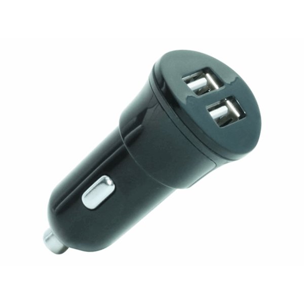 Car Charger 2 USB (12-24V-out 5.0V - 1x1A - 1x2.1A)