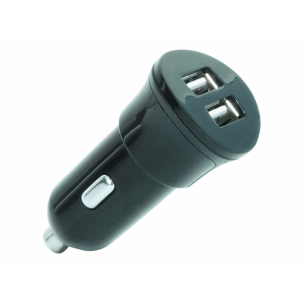 Car Charger 2 USB (12-24V-out 5.0V - 1x1A - 1x2.1A)