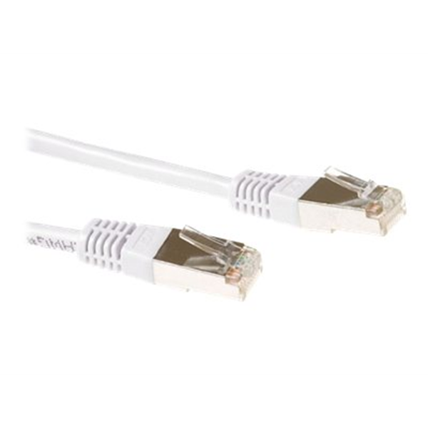 CAT6A S/FTP SNAGLESS WH 10.00M