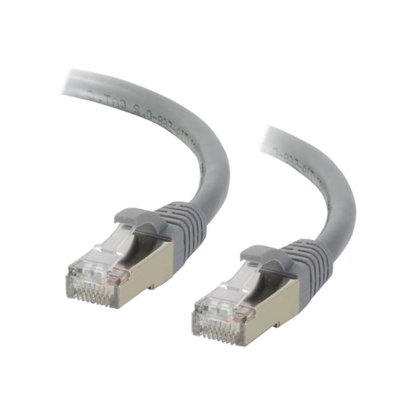 Cat6a Shielded Patch 0.5m Grey