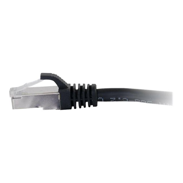 Cat6a Shielded Patch 1m Black