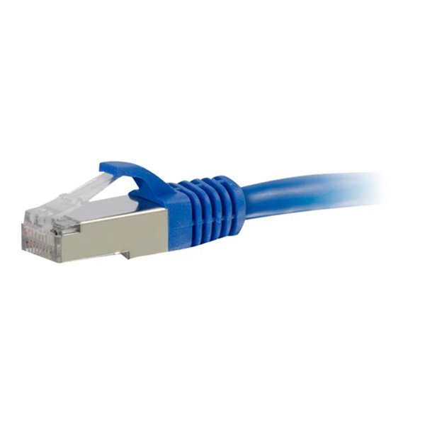 Cat6a Shielded Patch 2m Blue