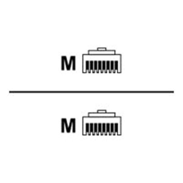 CAT6A U/UTP LSZH BLACK 2.00M