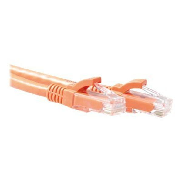 CAT6A U/UTP SNAGLESS OR 1.00M