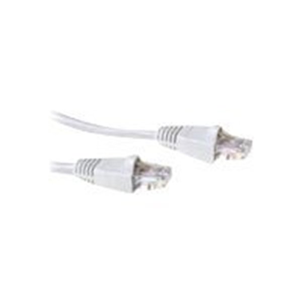 CAT6A U/UTP SNAGLESS WT 1.00M