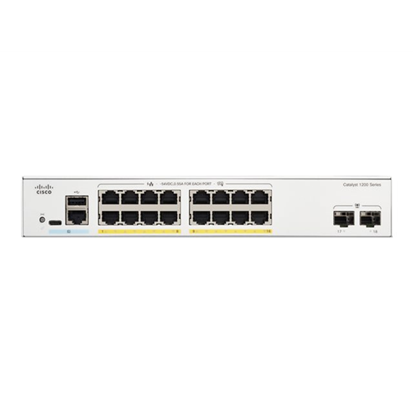 Catalyst 1200 16-port GE PoE 2x1G SFP Catalyst 1200 16-port GE PoE 2x1G SFP