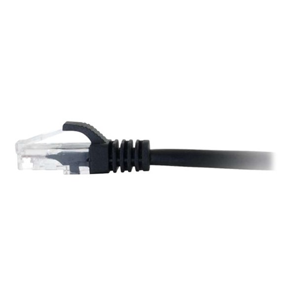 Cbl/0.3M Black CAT6 Snagless UTP Patch