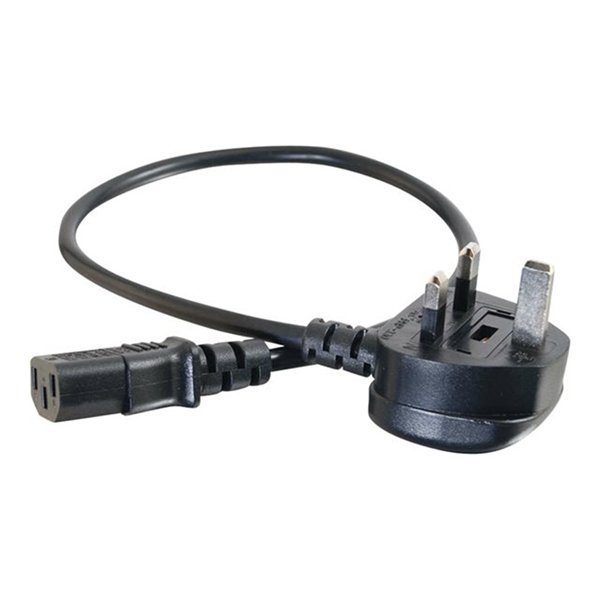 Cbl/0.5M Universal Power cord BS 1363
