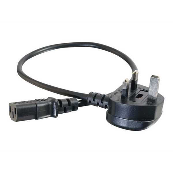 Cbl/0.5M Universal Power cord BS 1363