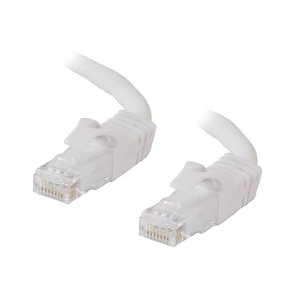 Cbl/10M White CAT6PVC SLess UTP CB