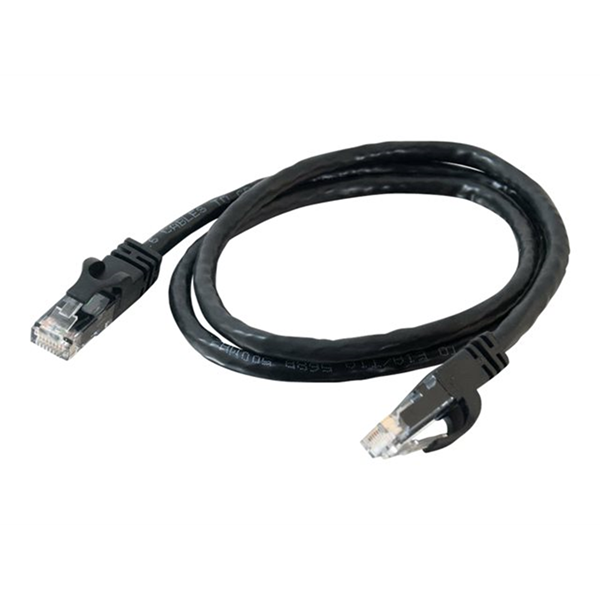 Cbl/15M Black CAT6PVC SLess UTP CB