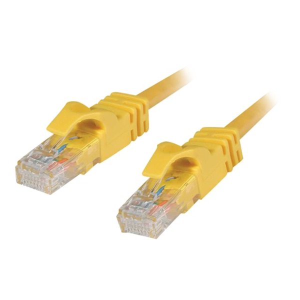 Cbl/1M Yellow CAT6PVC SLess UTP CB