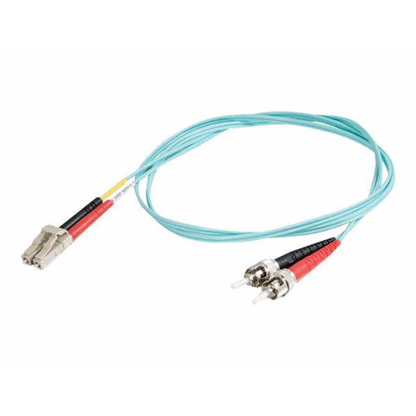 Cbl/2m LC/ST 10Gb LSZH Dplx 50/125 Fbr