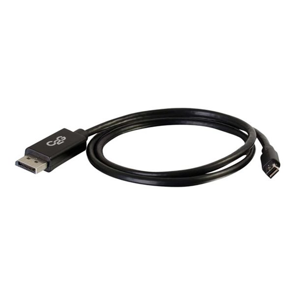 Cbl/2m Mini DisplayPort to DP Black