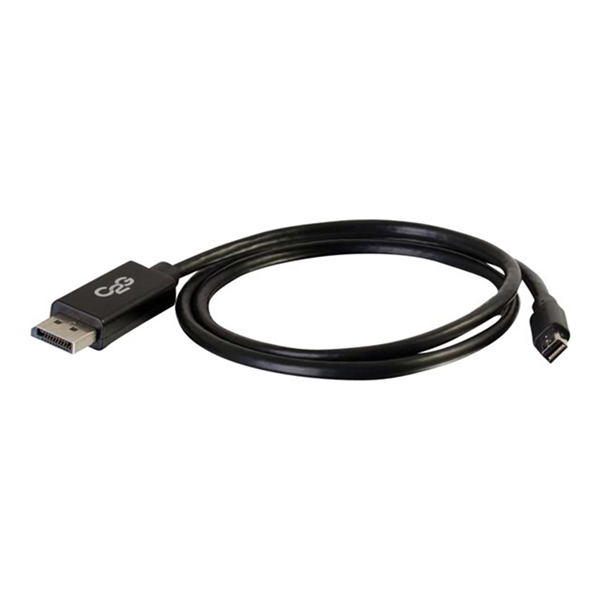 Cbl/2m Mini DisplayPort to DP Black