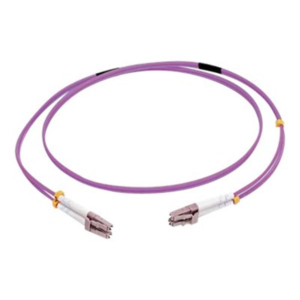 Cbl/3m LC/LC OM4 LSZH Fibre Patch-Violet