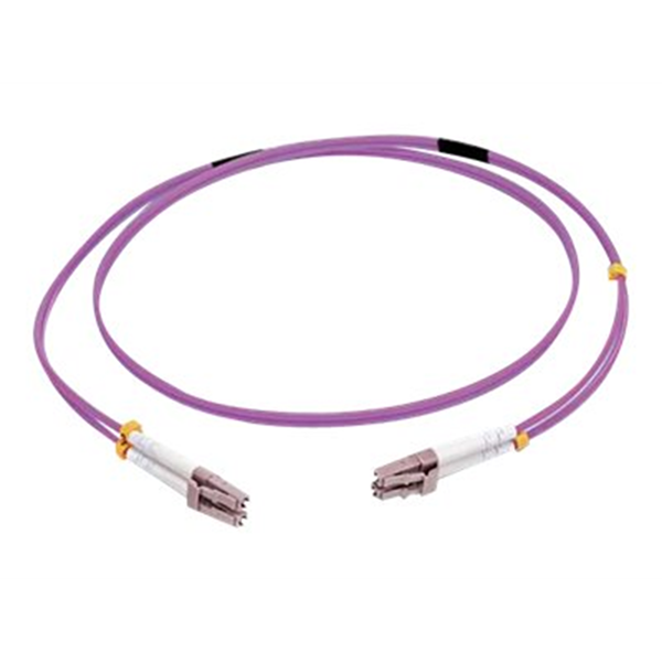 Cbl/3m LC/LC OM4 LSZH Fibre Patch-Violet