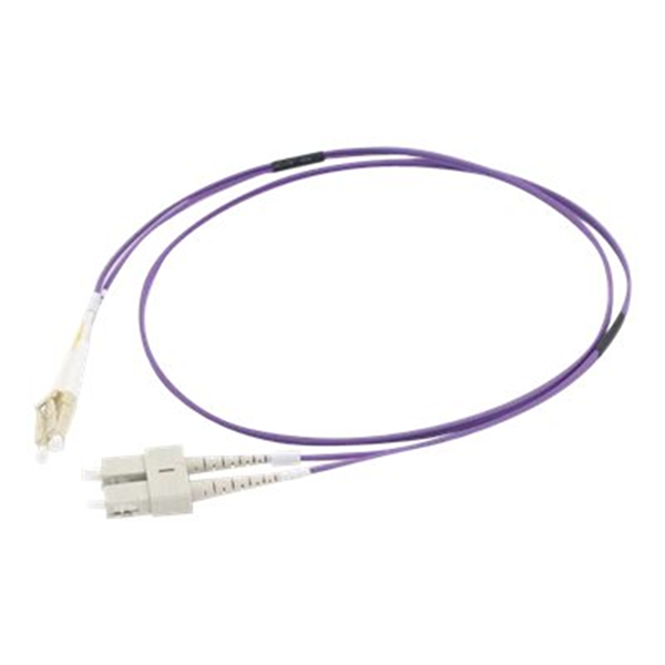 Cbl/7m LC/SC OM4 LSZH Fibre Patch-Viol
