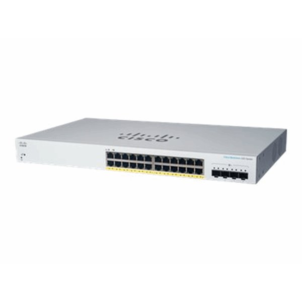 CBS220 Smart 24-port GE Full PoE 4x10G