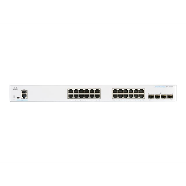 CBS250 SMART 24-PORT GE PARTIAL POE 4X