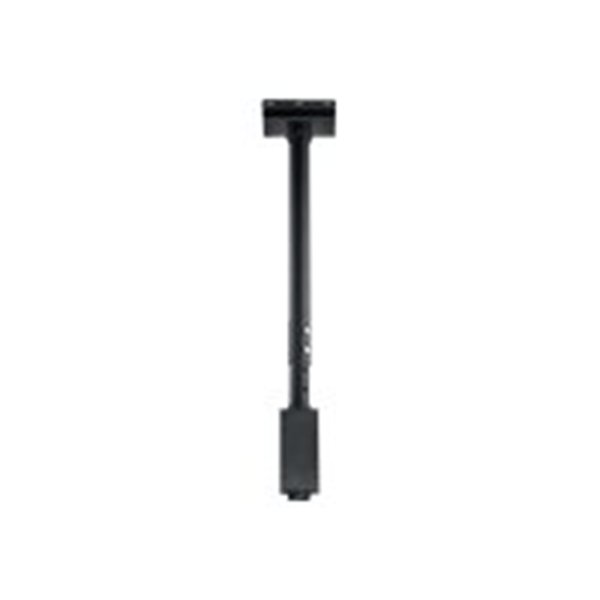 Ceiling Mount Pole\Height adjustable 92.4cm-142.4cm\Max 60kg\per Side\Black