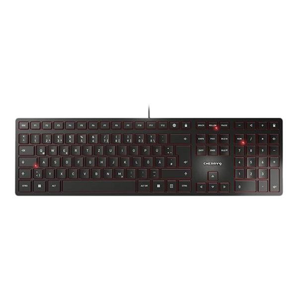 CHERRY KC 6000 Slim black Corded Keyboar