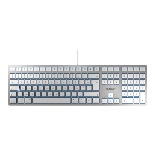 CHERRY KC 6000 SLIM SILVER Corded Keyboa