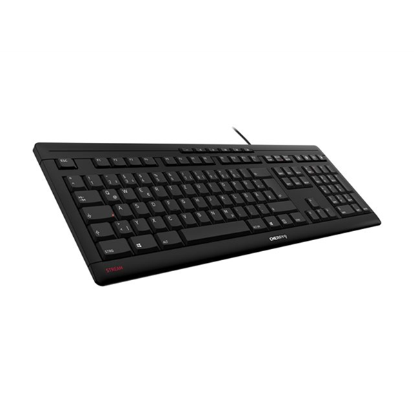 CHERRY STREAM KEYBOARD Germany white-gre