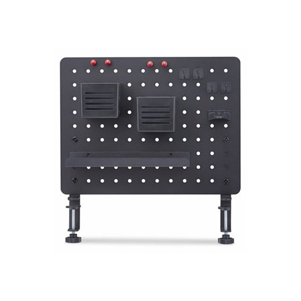 Clamp-On Pegboard Desktop Organizer