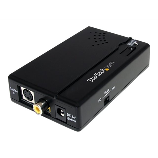 Composite and S-Video to HDMI Converter
