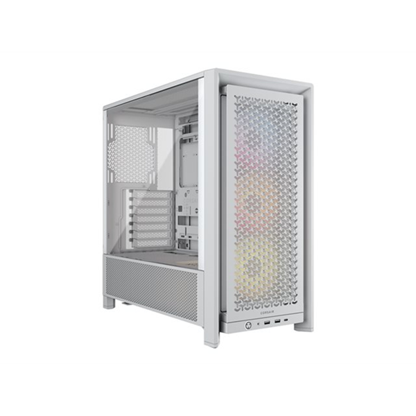 CORSAIR FRAME 4000D RS ARGB Modular High Airflow Mid-Tower PC Case White