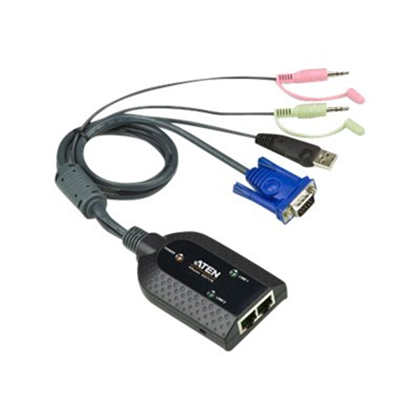 CPU Adapter/Console/Divers CPU Adapter/Consoles/Divers Dual USB - VGA to CAT5e/6 KVM Adapter Cable with Audio & VirtualMedia Support (for KM0932 only) CPU Adapter/Console/Divers CPU Adapter/Consoles/Divers Dual USB - VGA to CAT5e/6 KVM Adapter Cable with Audio & VirtualMedia Support (for KM0932 only)