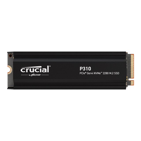 Crucial P310 2TB NVMe SSD w/heatsink