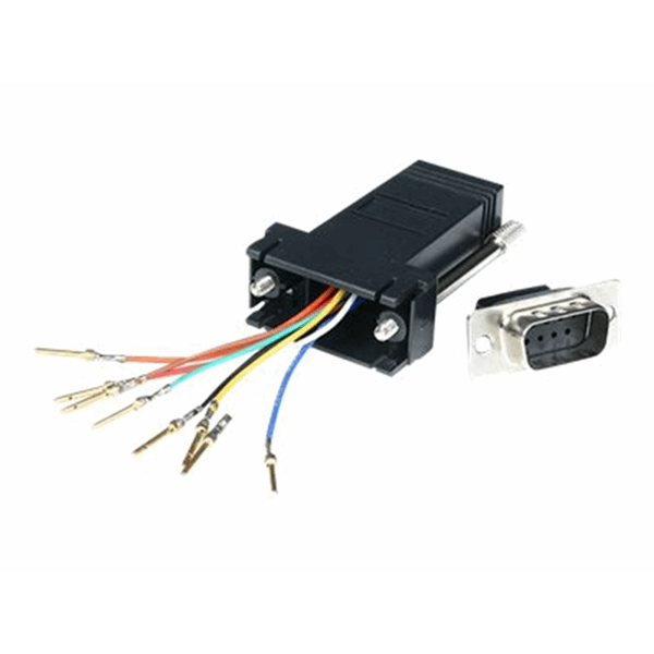 DB9 to RJ45 Modular Adapter - M/F
