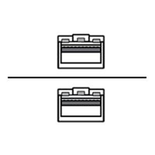 Dell Networking.Cable.SFP+ to SFP+.10GbE.Copper Twinax Direct Attach Cable.0.5 Meter