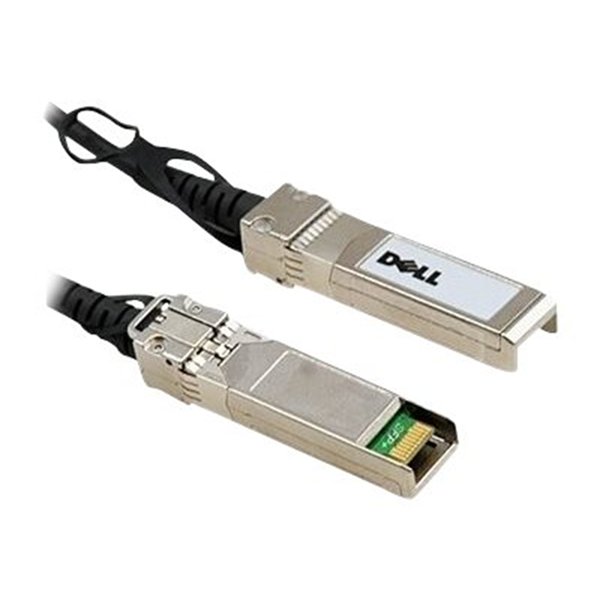 Dell Networking.Cable.SFP+ to SFP+.10GbE.Copper Twinax Direct Attach Cable.0.5 Meter