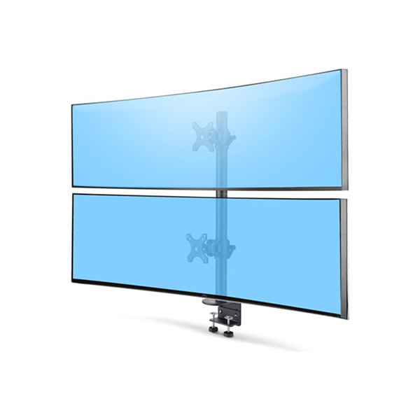 StarTech.com Desk Mount For 2x Vertically Stacked Monitors, Dual 49", TAA StarTech.com Desk Mount For 2x Vertically Stacked Monitors, Dual 49", TAA